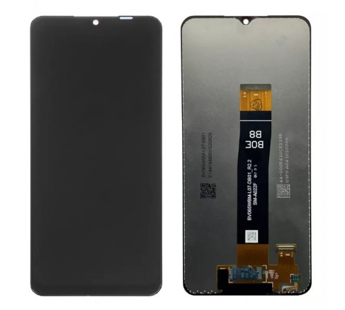 Дисплей для Samsung A022F Galaxy A02, черный, без рамки, Original (PRC), SM-A022F BV065WBM-L07-DB01_R2.2