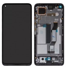 Дисплей для Xiaomi Mi 10T, Mi 10T Pro, Redmi K30s, чорний, з рамкою, Original (PRC), M2007J3SG, M2007J3SY, M2007J3SP, M2007J3SI, M2007J17C, M2007J3SC