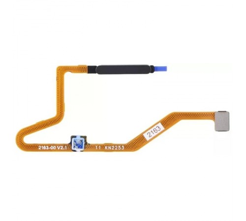 Шлейф для Xiaomi Poco X5 Pro, Redmi Note 12 Pro 5G, Redmi Note 12 Pro Plus, сканера отпечатка пальца (Touch ID), черный, Original (PRC)