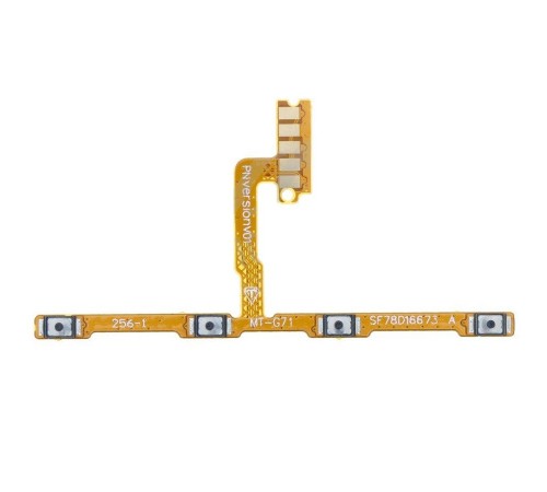 Шлейф для Motorola Moto G71 5G XT2169, кнопки увімкнення, кнопок гучності