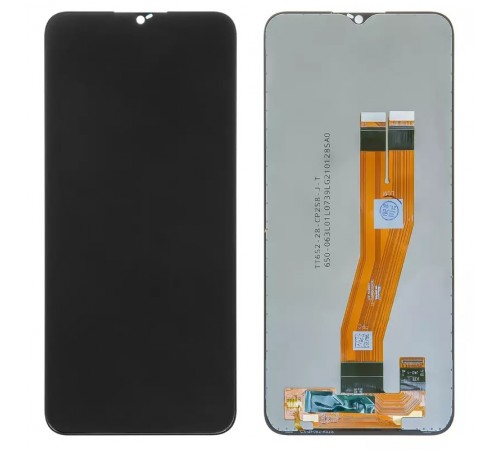 Дисплей для Samsung A025F/DS Galaxy A02s, M025 Galaxy M02s, черный, без рамки, Оригинал (переклеено стекло), с желтым шлейфом, (160,5x72 mm) Дисплей для Samsung A025F/DS Galaxy A02s, M025 Galaxy M02s, черный, без рамки, Оригинал (переклеено стекло), с желтым шлейфом, (160,5x72 mm)