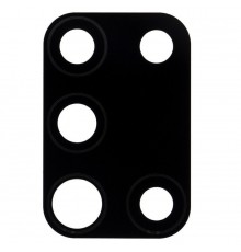 Скло камери для Samsung A315 Galaxy A31, чорне, без рамки