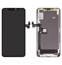 Дисплей для iPhone 11 Pro Max, чорний, з рамкою, Copy (TFT), GX 