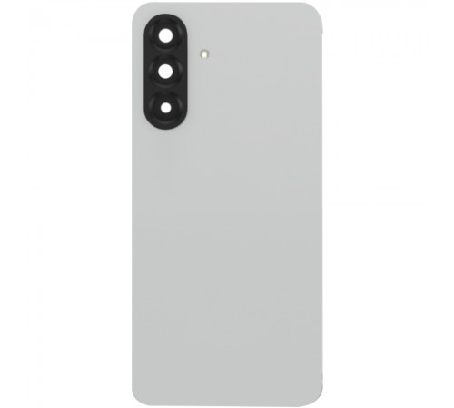 Задняя панель корпуса для Samsung A566 Galaxy A56, серая (Lightgray), Copy + стекло камеры Задняя панель корпуса для Samsung A566 Galaxy A56, серая (Lightgray), Copy + стекло камеры