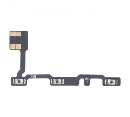 Шлейф для Oppo Reno 12, кнопки включения, кнопок громкости звука