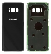 Задня панель корпусу для Samsung G950F Galaxy S8, G950FD Galaxy S8, чорна (Midnight Black), Original (PRC)