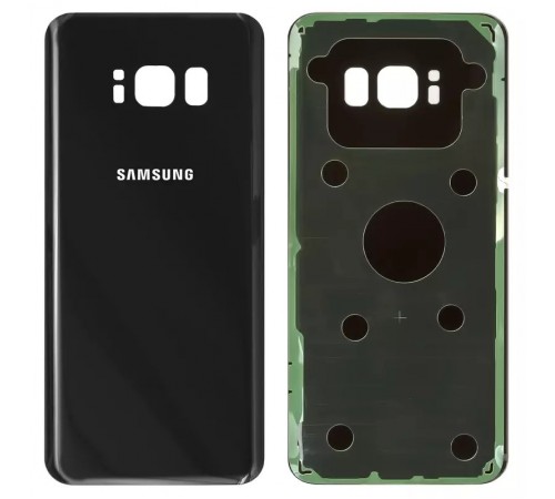 Задняя панель корпуса для Samsung G950F Galaxy S8, G950FD Galaxy S8, черная (Midnight Black), Original (PRC)