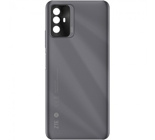 Задня панель корпуса для ZTE Blade A72 5G, сіра