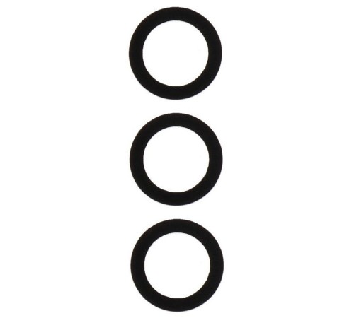 Стекло камеры для Samsung S901B Galaxy S22 5G, S906B Galaxy S22 Plus 5G, черное, без рамки