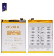 Акумулятор Mechanic BLP757 для Realme 6, 6 Pro, 6s, Li-Polymer, 3,87 В, 4210 мА·год