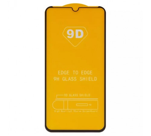 Захисне скло для Xiaomi Redmi 7, сумісне з чохлом, Full Glue, (без упаковки), чорний