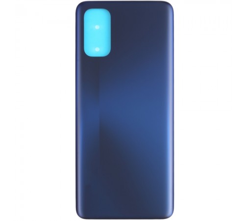 Задня панель корпусу для Realme 7 Pro, синя (Mirror Blue), Copy