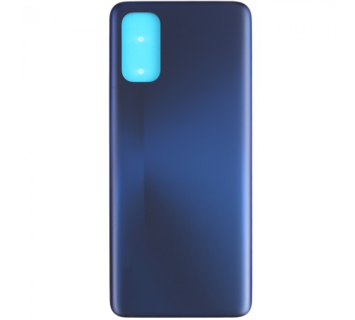 Задняя панель корпуса для Realme 7 Pro, синяя (Mirror Blue), Copy Задняя панель корпуса для Realme 7 Pro, синяя (Mirror Blue), Copy