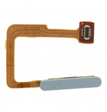 Шлейф для Xiaomi Poco F5, кнопки включения, сканера отпечатка пальца (Touch ID), синий, Original (PRC)