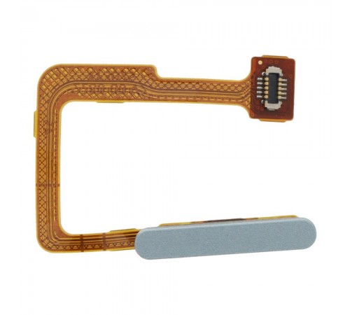 Шлейф для Xiaomi Poco F5, кнопки включения, сканера отпечатка пальца (Touch ID), синий, Original (PRC)