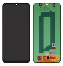Дисплей для Samsung A305 Galaxy A30, A305F/DS Galaxy A30, A505F/DS Galaxy A50, A505FN/DS Galaxy A50, A507 Galaxy A50s, A507F/DS Galaxy A50s, черный, без рамки, FLYCDI, с широким ободком, (OLED)