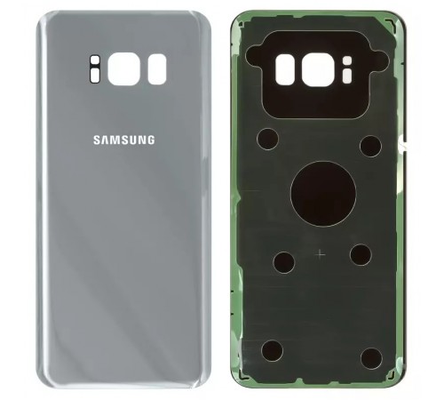Задняя панель корпуса для Samsung G950F Galaxy S8, G950FD Galaxy S8, серебристая (Arctic Silver), Original (PRC)