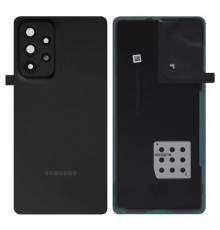 Задняя панель корпуса для Samsung A536 Galaxy A53 5G, черная + стекло камеры