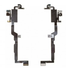 Шлейф для iPhone XS, з датчиком наближення, з мікрофоном, без динаміка, High Copy