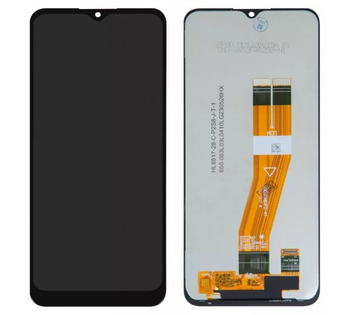 Дисплей для Samsung A025G Galaxy A02s, M025 Galaxy M02s, черный, без рамки, Original (PRC), с желтым шлейфом, (163x72,5 mm) Дисплей для Samsung A025G Galaxy A02s, M025 Galaxy M02s, черный, без рамки, Original (PRC), с желтым шлейфом, (163x72,5 mm)