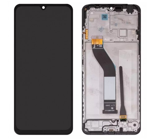 Дисплей для Xiaomi Redmi 14C 5G, чорний, з рамкою, Original (PRC), 2411DRN47I