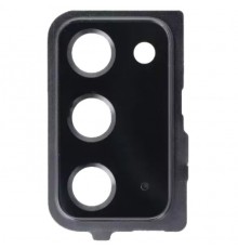 Стекло камеры для Samsung N980 Galaxy Note 20, N981, серое (Mystic Gray), с рамкой