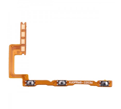Шлейф для Realme 8 4G, 8 Pro, кнопки включения, кнопок громкости звука