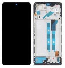 Дисплей для Xiaomi Poco X4 Pro 5G, Redmi Note 11 Pro, Redmi Note 11 Pro 5G, Redmi Note 11 Pro Plus 5G, Redmi Note 11E Pro, Redmi Note 12 Pro 4G, чорний, з рамкою, High Copy (OLED)