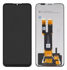 Дисплей для Nokia C22, C32, чорний, без рамки, High Copy