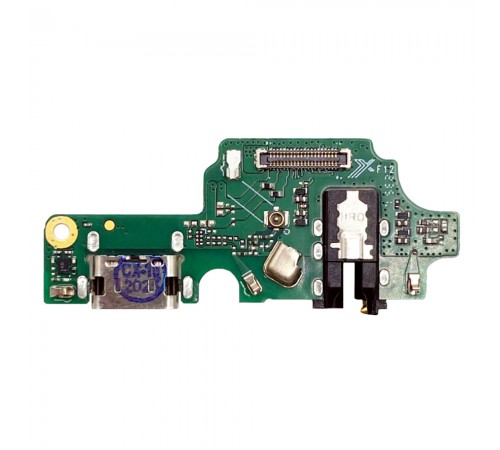 Шлейф для ZTE Blade V50 Design 4G, A73 4G, коннектора зарядки, коннектора наушников, микрофона, плата зарядки, Original (PRC)