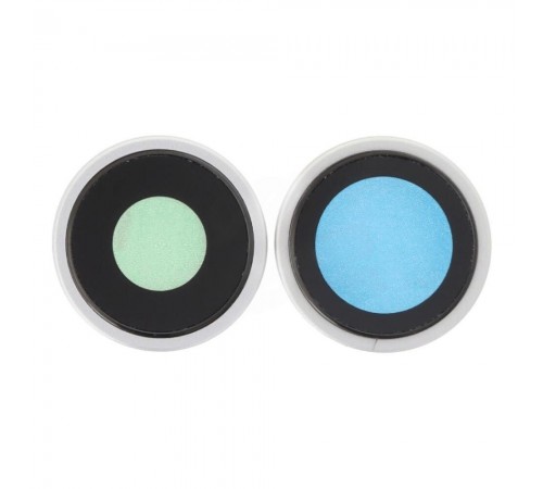 Скло камери для iPhone 16, 16 Plus, біле (White), з рамкою, комплект 2 шт.