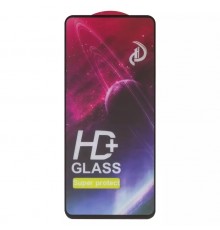 Захисне скло ASP для Motorola Moto G04, Moto G04s, Moto G24, Moto G24 Power, сумісне з чохлом, Full Glue, чорний 