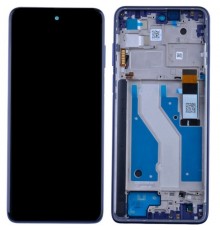 Дисплей для Motorola Moto G Stylus 2022 XT2211, синий (Twilight Blue), с рамкой, Original (PRC)