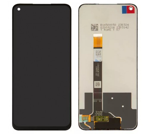 Дисплей для Realme 8 5G, Narzo 30 5G, чорний, без рамки, Original, після демонтажу, RMX3241, RMX3242, 1540416702