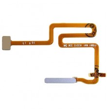 Шлейф для Realme C31, сканера відбитка пальця (Touch ID), сріблястий (Light Silver), Original (PRC)