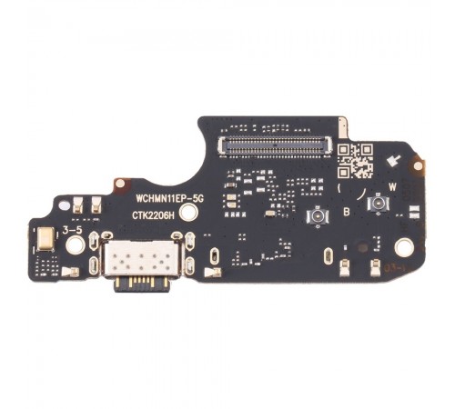 Шлейф для Xiaomi Poco X4 Pro, Redmi Note 11 Pro, Redmi Note 11 Pro 5G, Redmi Note 12 Pro 4G, коннектора зарядки, плата зарядки