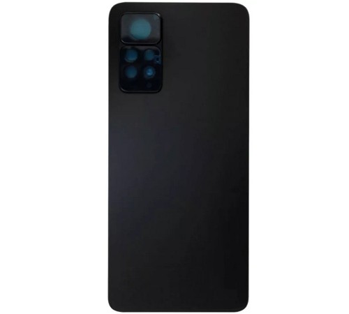 Задняя панель корпуса для Xiaomi Redmi Note 11 Pro 5G, черная, Copy + стекло камеры