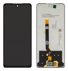 Дисплей для Tecno Spark 20 Pro (KJ6); Infinix Hot 40 (X6836), Hot 40 Pro (X6837), чорний, без рамки, (Box) TXDI680QBQPX-33