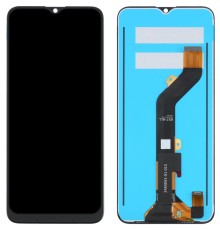 Дисплей для Tecno Spark 6 Go (KE5J), Spark Go (2020) (KE5S), чорний, без рамки, High Copy, p/n: 1650CBAPU-5U2