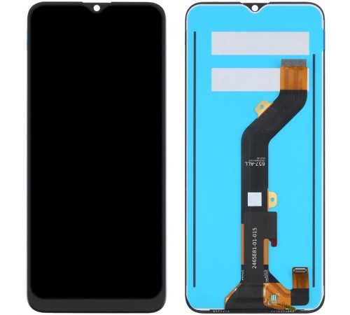 Дисплей для Tecno Spark 6 Go (KE5J), Spark Go (2020) (KE5S), чорний, без рамки, High Copy, p/n: 1650CBAPU-5U2