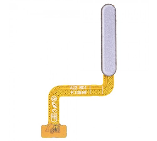 Шлейф для Samsung A225 Galaxy A22, кнопки увімкнення, сканера відбитка пальця (Touch ID), фіолетовий, Original (PRC)