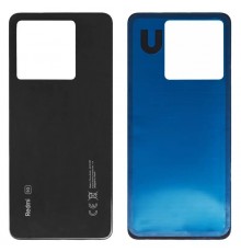 Задняя панель корпуса для Xiaomi Redmi Note 13 Pro 5G, черная (Midnight Black)