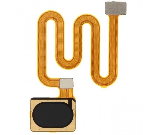 Шлейф для Oppo A5 (2020), A9 (2020), сканера відбитка пальця (Touch ID), чорний