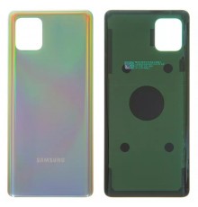 Задня панель корпусу для Samsung N770 Galaxy Note 10 Lite, срібляста