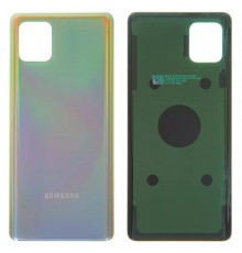 Задняя панель корпуса для Samsung N770 Galaxy Note 10 Lite, серебристая