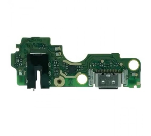 Шлейф для Tecno Spark 20C (BG7n), коннектора зарядки, коннектора наушников, микрофона, плата зарядки