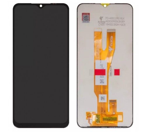 Дисплей для Samsung A032 Galaxy A03 Core, черный, без рамки, FLYCDI