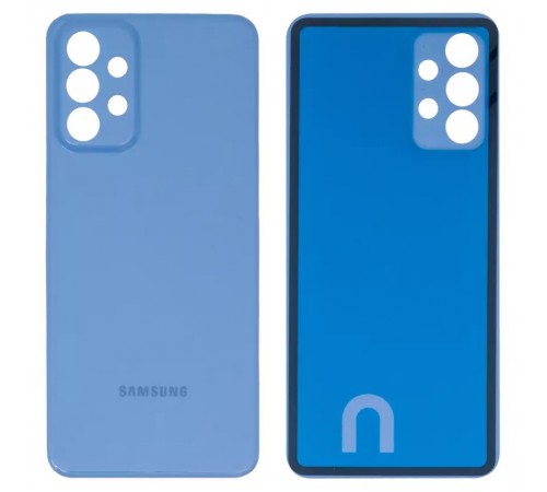 Задняя панель корпуса для Samsung A235 Galaxy A23, голубая Задняя панель корпуса для Samsung A235 Galaxy A23, голубая