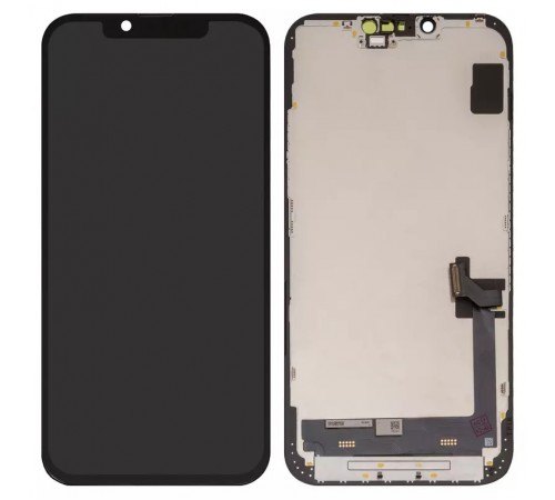 Дисплей для iPhone 14 Plus, черный, с рамкой, Copy, (TFT) Дисплей для iPhone 14 Plus, черный, с рамкой, Copy, (TFT)