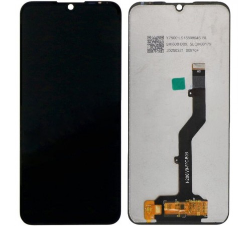 Дисплей для ZTE Blade A5 (2020), Blade A51 Lite, Blade A7 (2019), Blade A7 (2020), чорний, без рамки, Original (PRC), p/n: H2061VO-FPC-B03